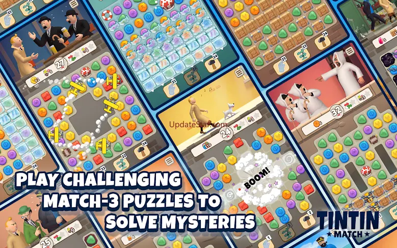 Tintin Match: Solve puzzles 1.61.0