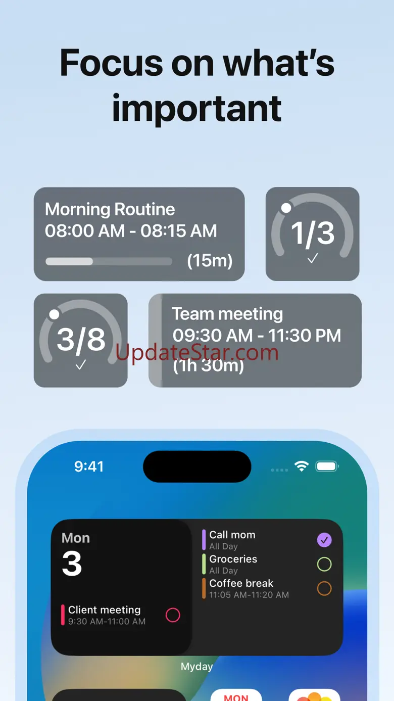 Daily Schedule Planner - Myday 1.6.13