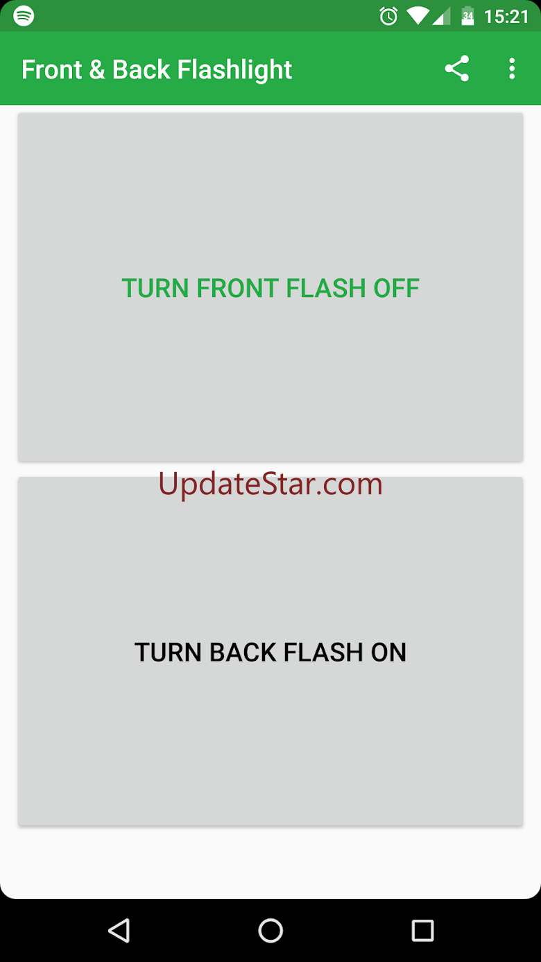 Front and Back Flashlight 1.21