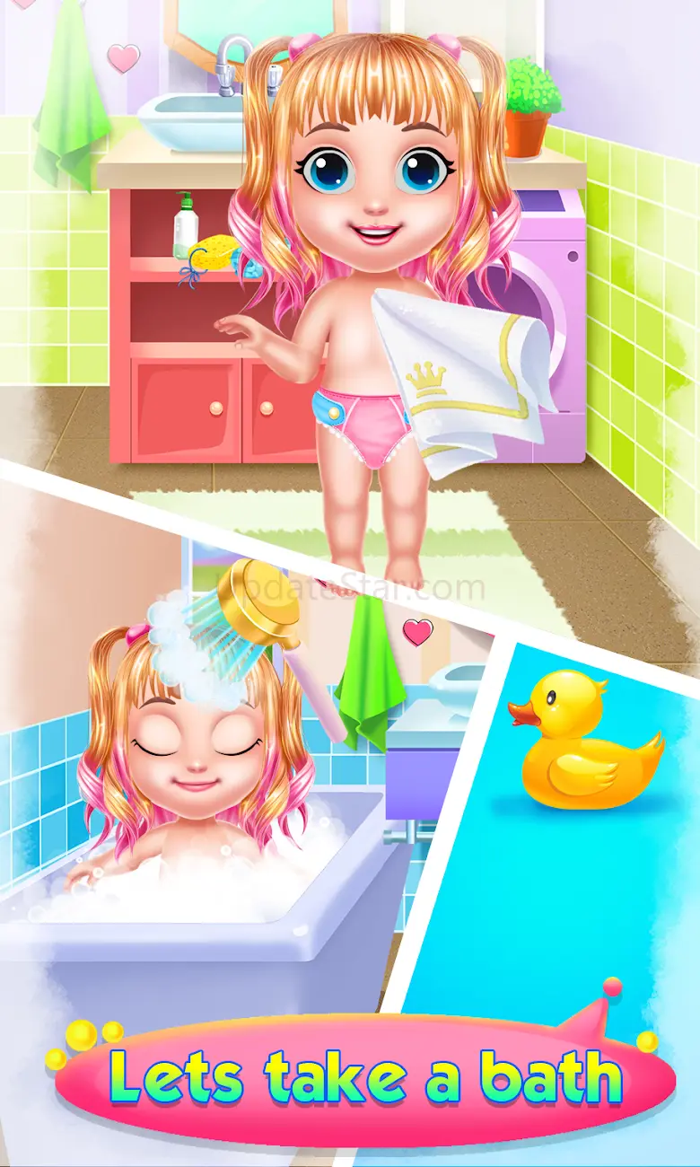 Baby Girl Caring Pinky Style 1.0.5