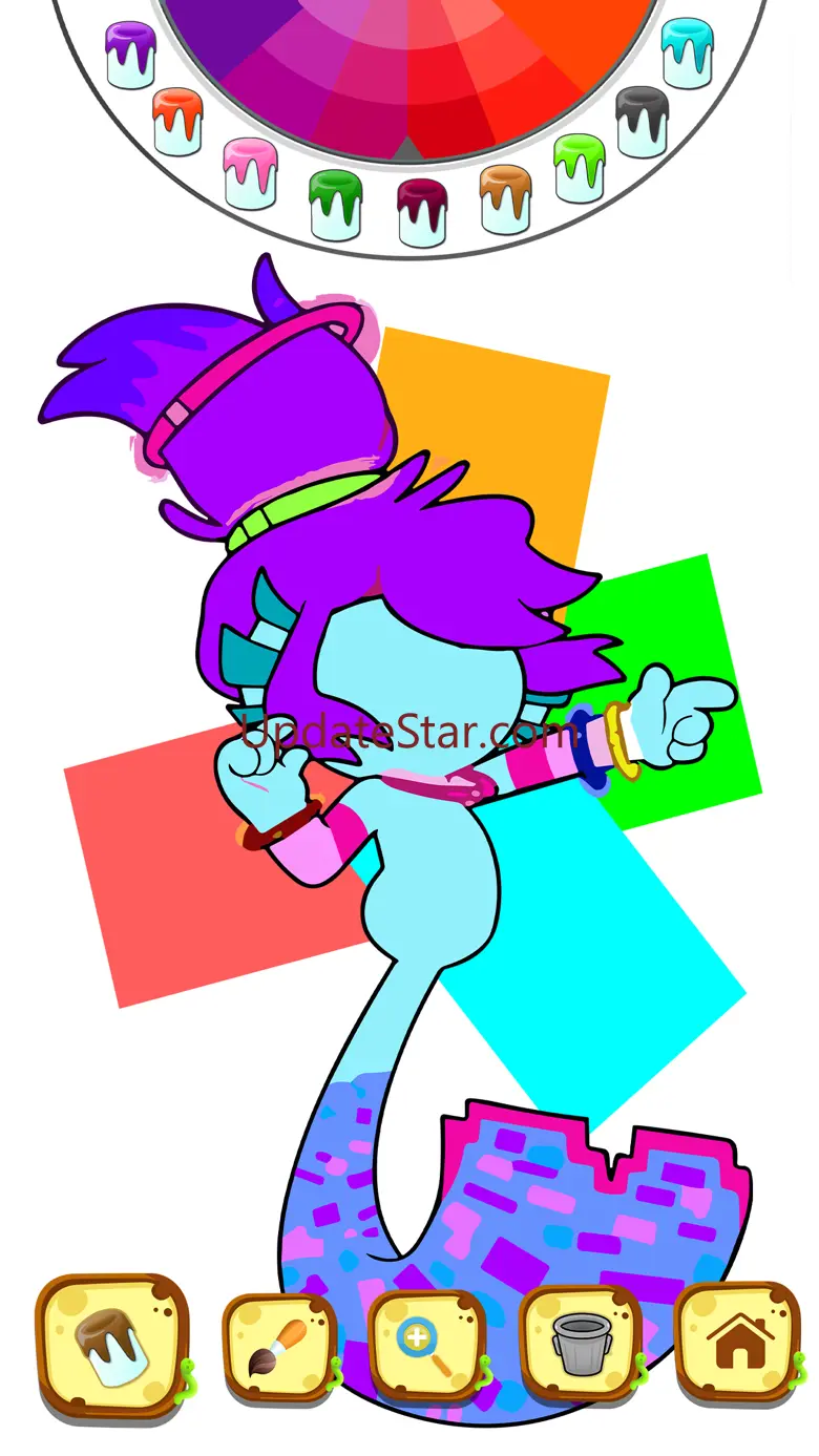 My Coloring TRolls - Game 14.4
