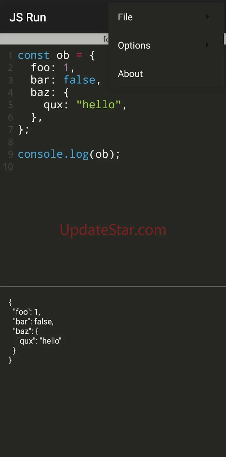 JS Run (Javascript editor and  1.2.2.30