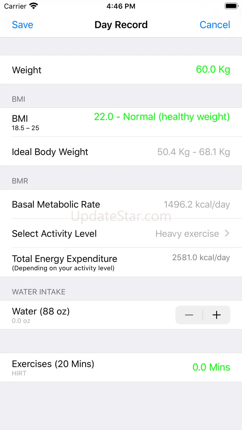 BMI - BMR Calculator 5.2.0