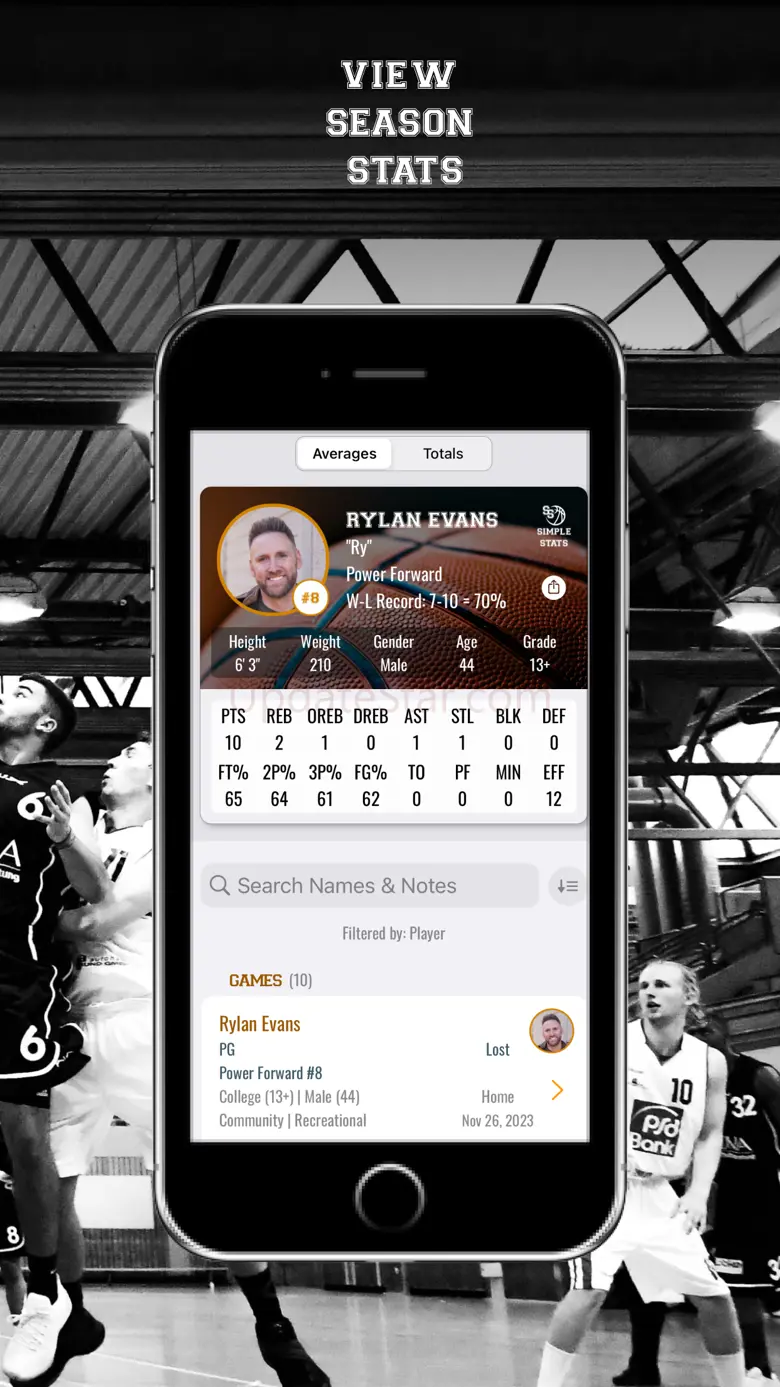 Basketball Simple Stat Tracker 4.0.0