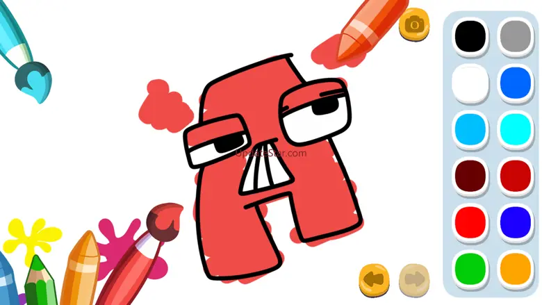 Magic Alphabet Coloring Book 1.0