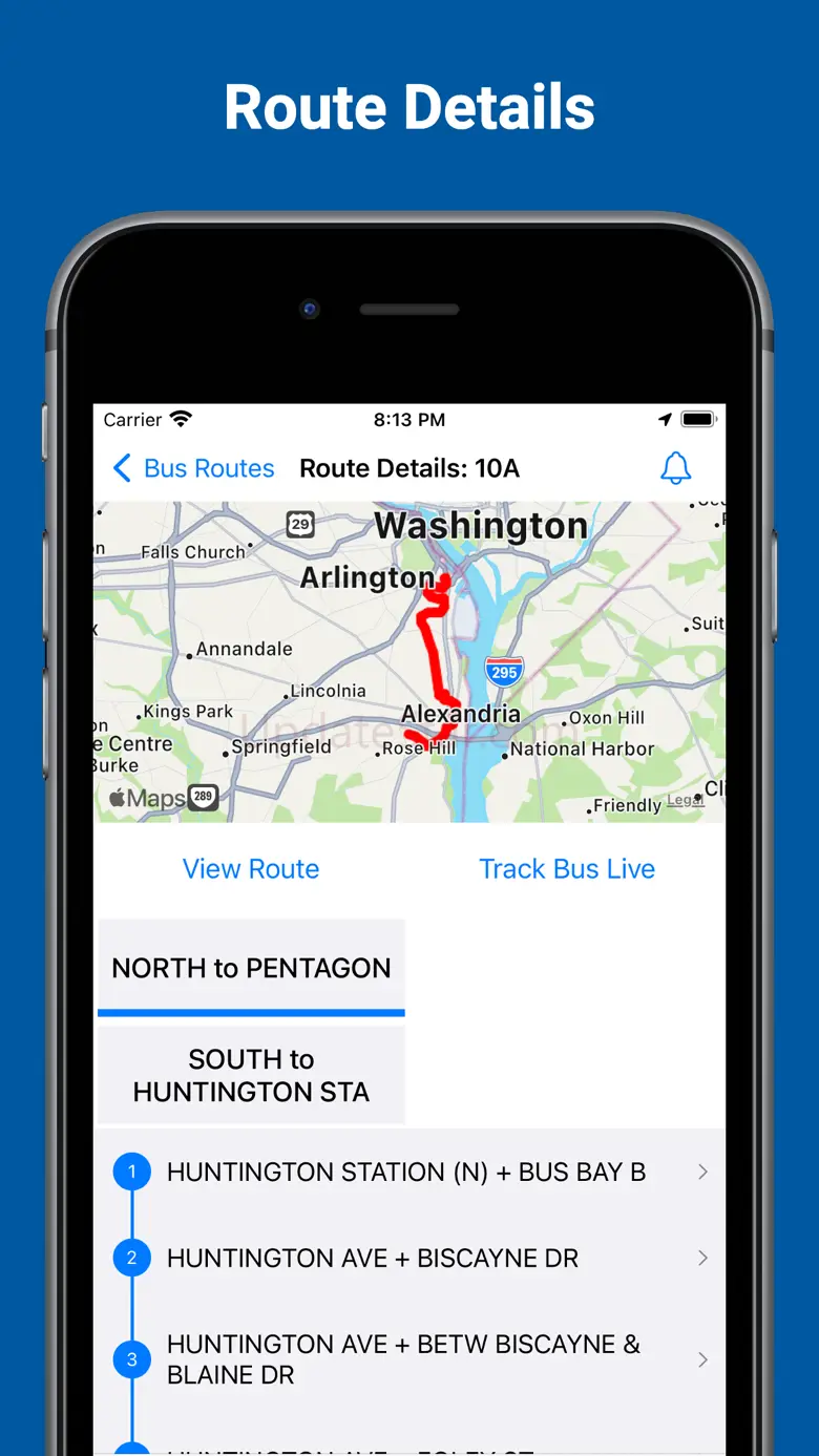 DC Metro & Bus – Schedules 4.1.2