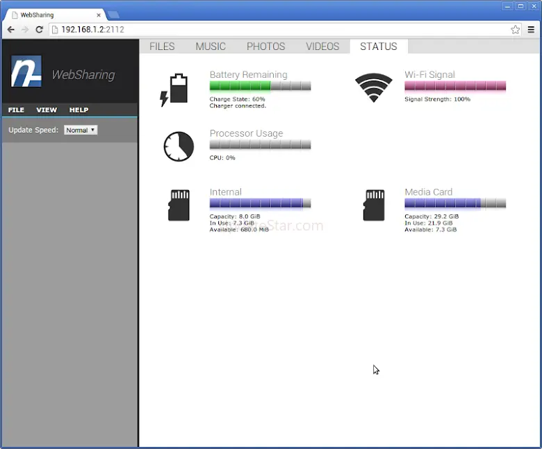 WebSharingLite (File Manager) 2.0.1.0