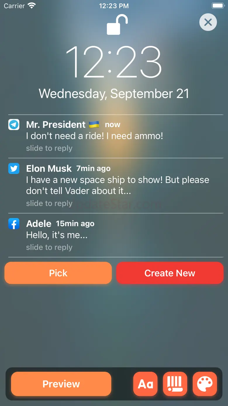 Faker - Fake Notifications 2.4