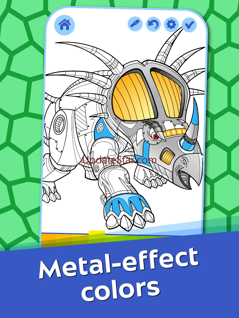 Dino Robots Coloring for Boys 2.6