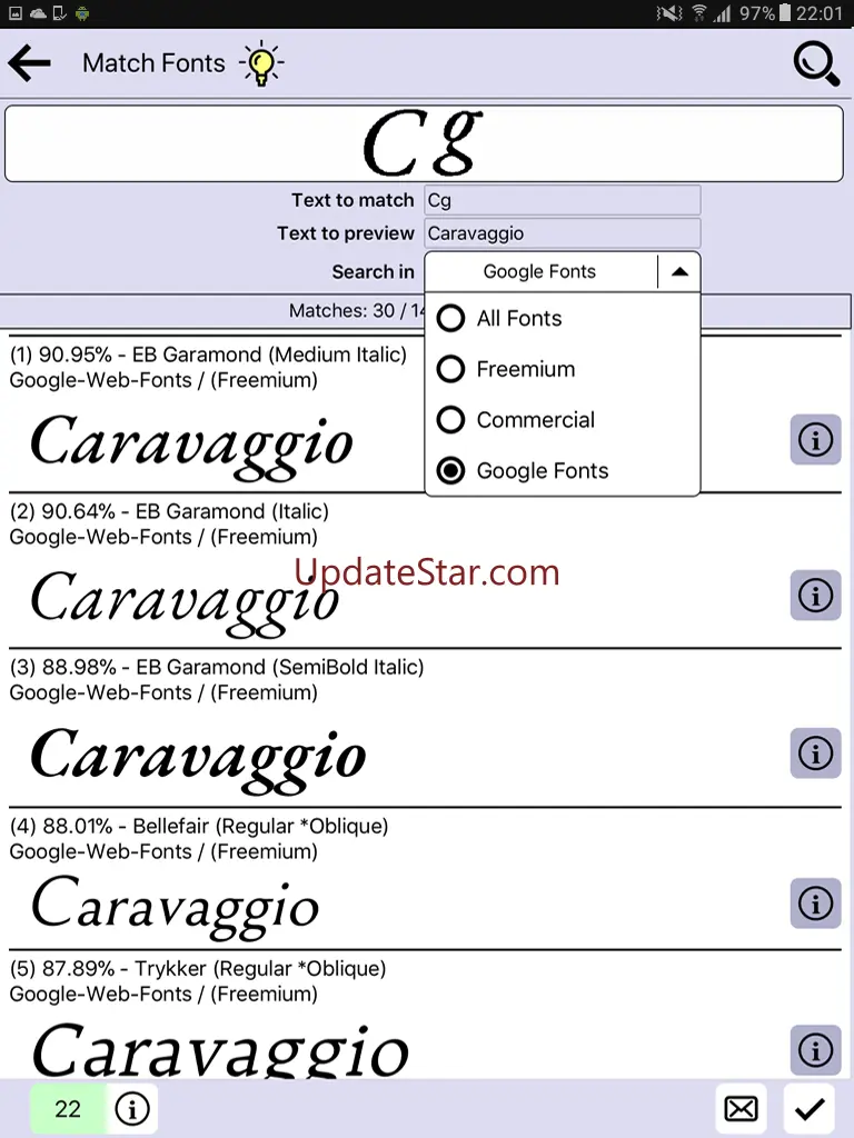 Find my Font
