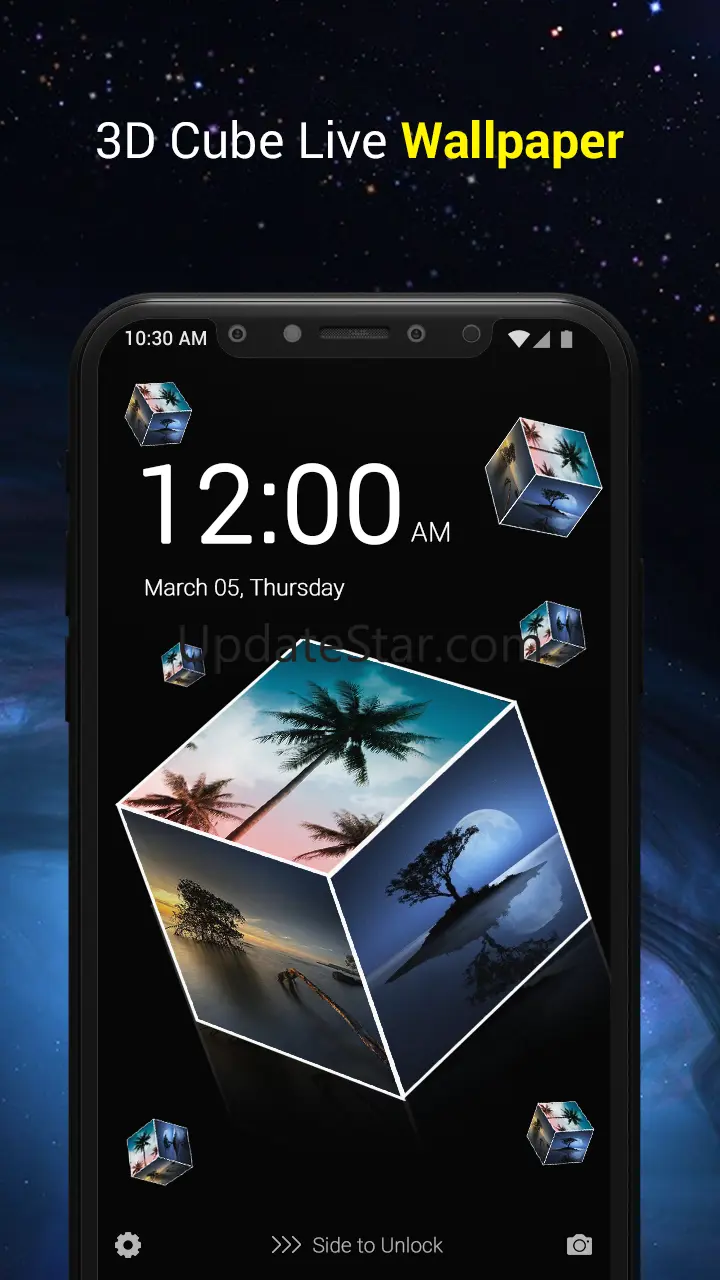 Photo 3D Cube Live Wallpaper 1.33