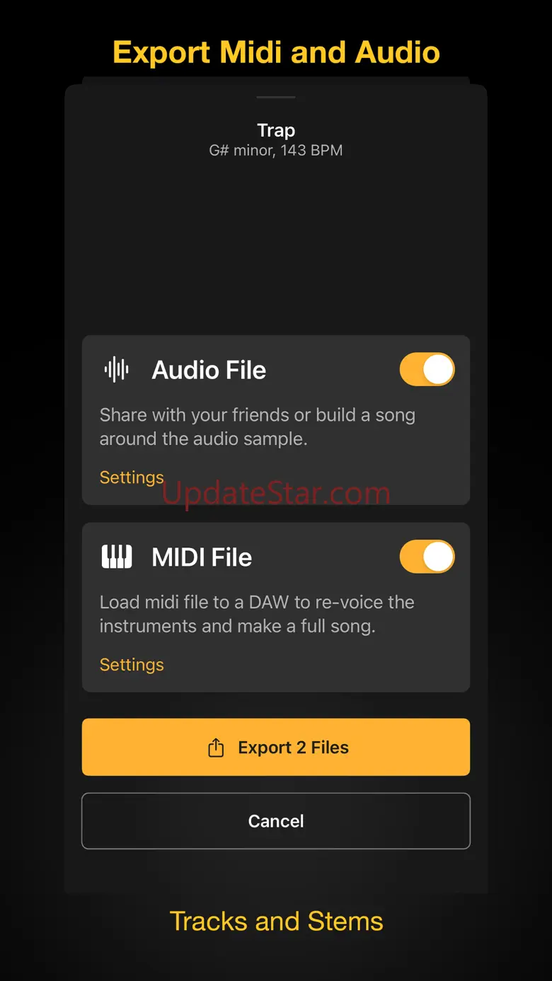 SONGEN - Your AI Co-Producer 2.1.0