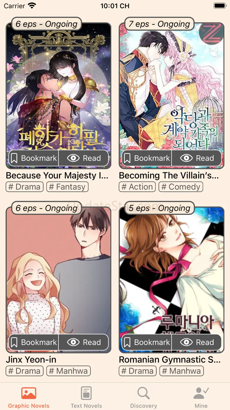 Manga Reader: Webtoon Comics 2.3
