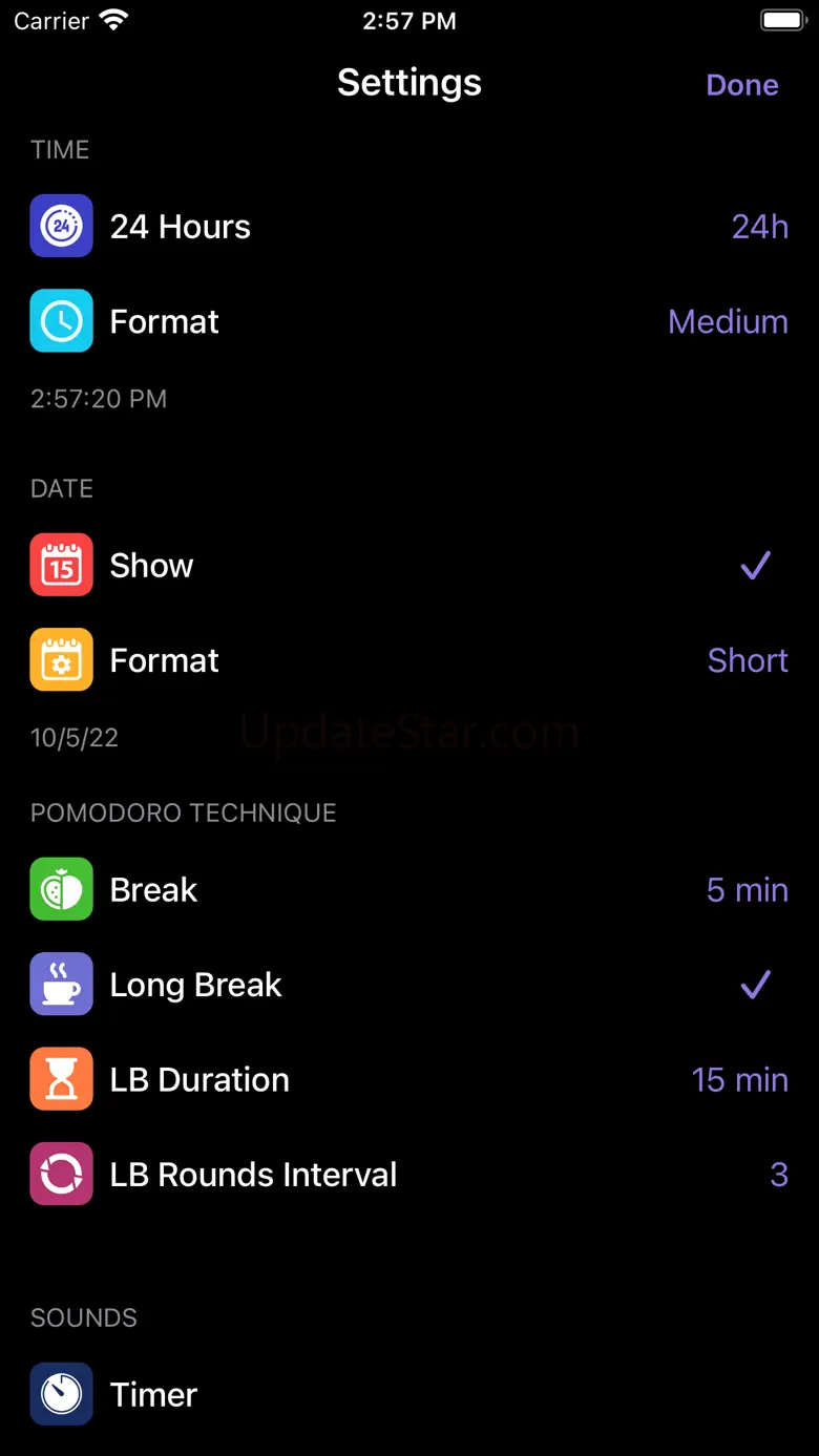 Stand Clock Display 1.2