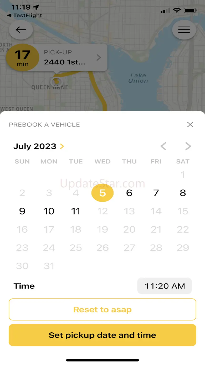 Seattle Yellow Cab. 1.7.0
