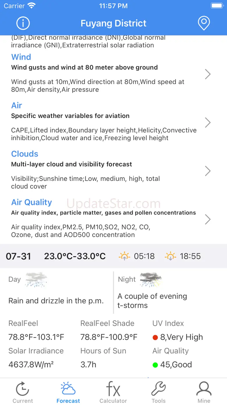 Meteo Calc: Weather Forecast 3.4