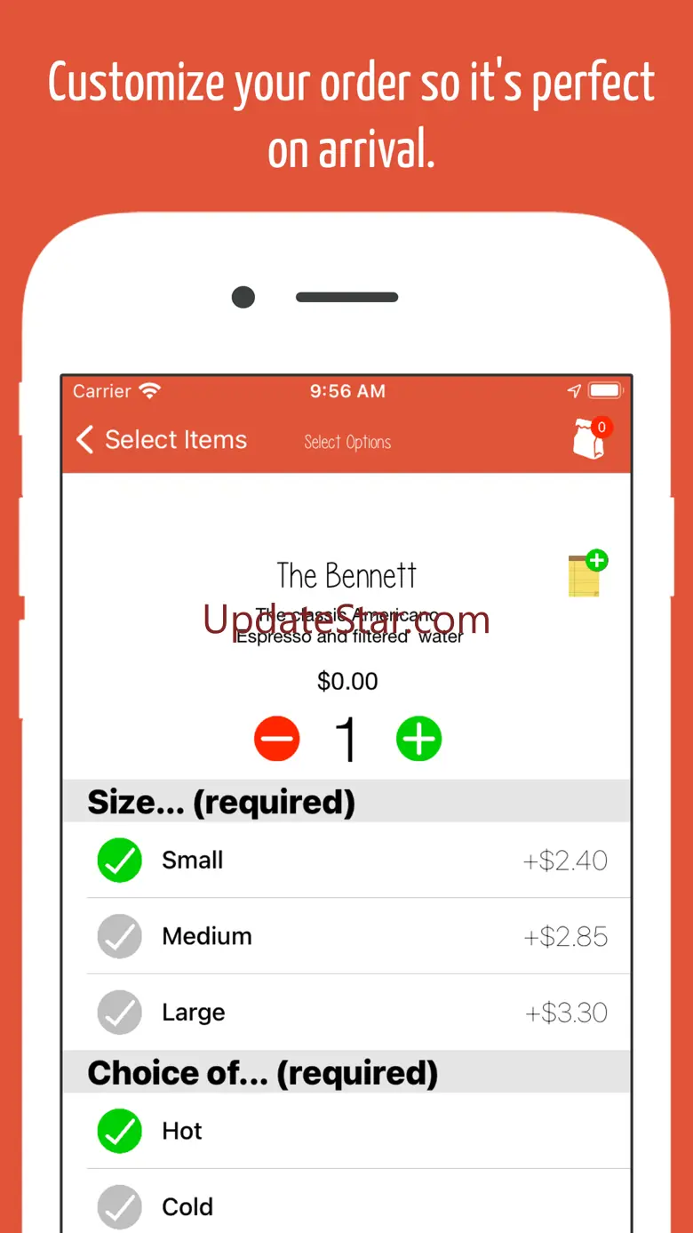 The Coffee Bar - Ordering 1.1