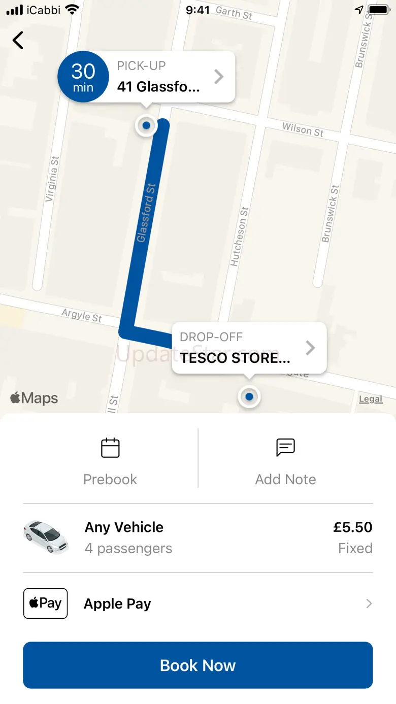 GlasGO Cabs 6.13.0
