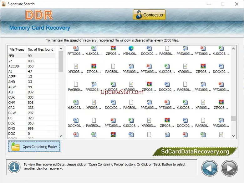 SDHC Memory Card Data Recovery Software 9.8.3.1