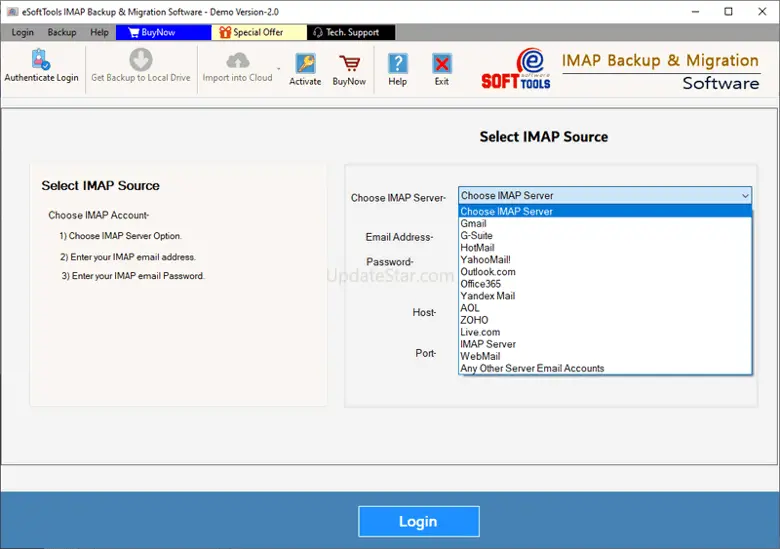 IMAP Backup Migration Software 5.0