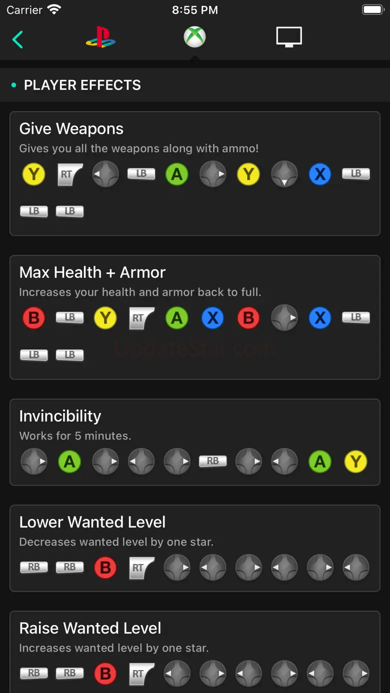 All Cheats for GTA V (5) 1.7
