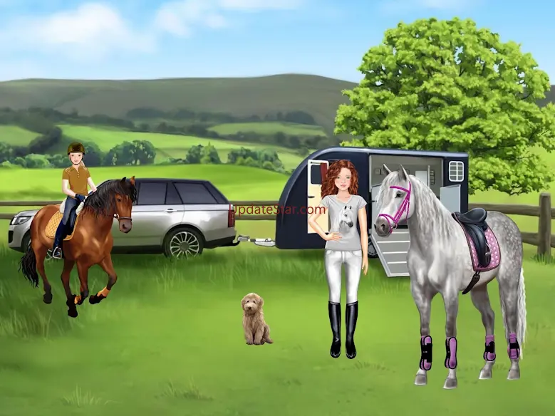 Horse and rider dressing fun 1.6