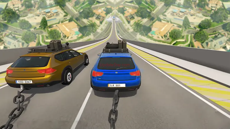 Chained Cars Stunt Racing Game 1.17