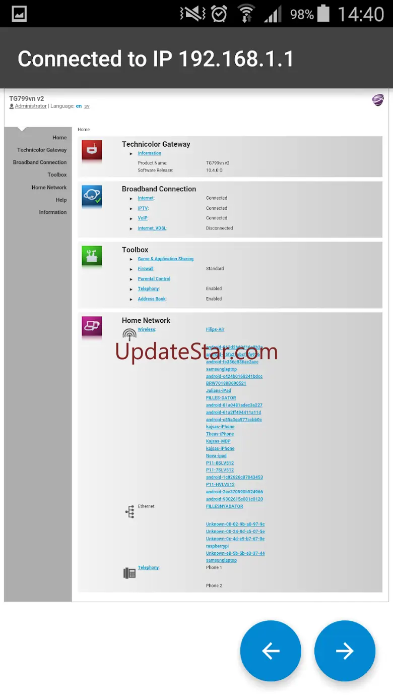 Router Settings - Setup your r 3.03