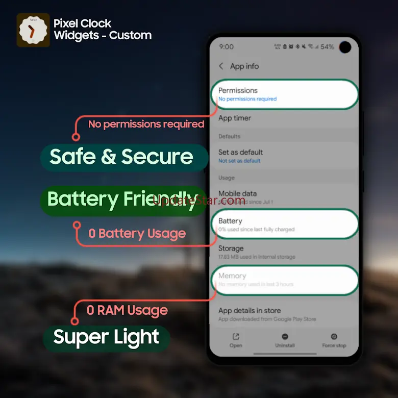 Pixel Clock Widgets & Themes 24.1