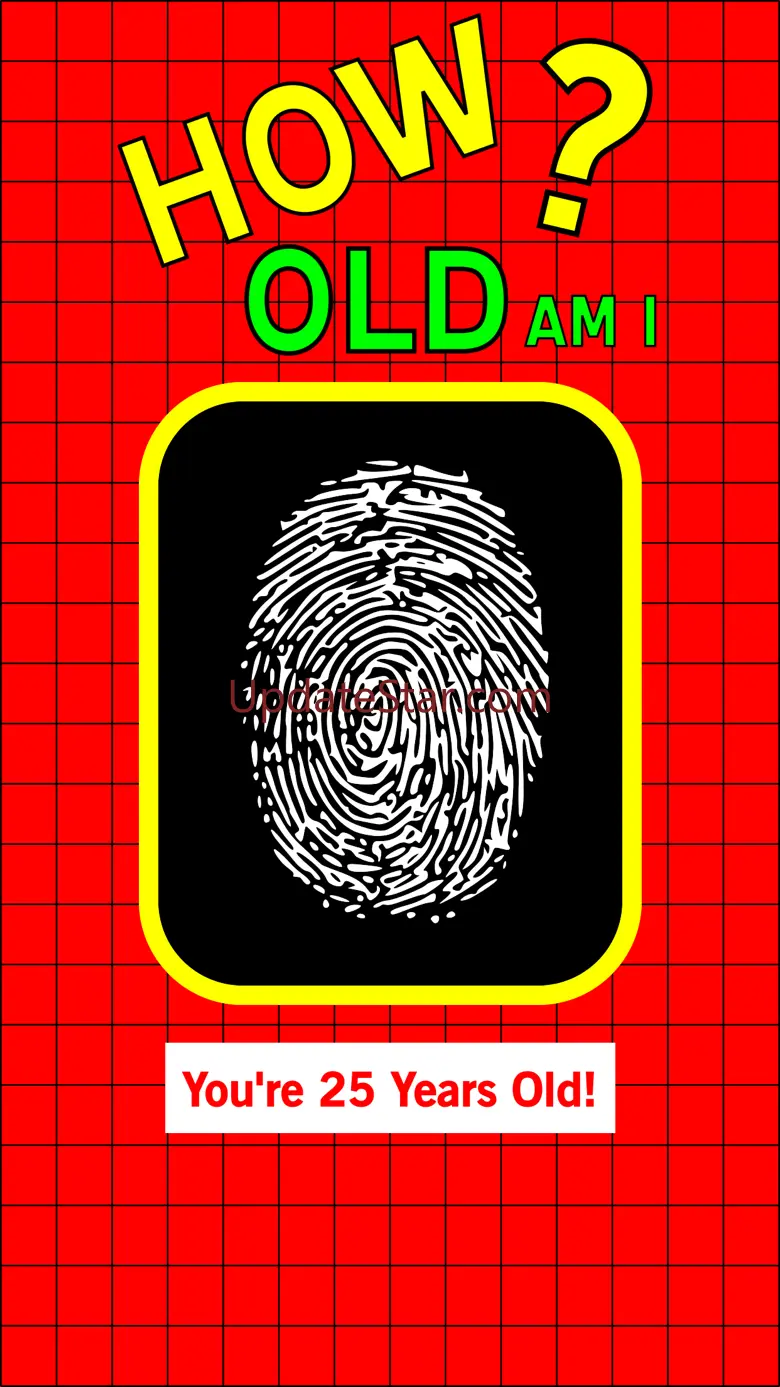 How Old Am I - Age Guess Fingerprint Touch Test Booth + HD 1.0