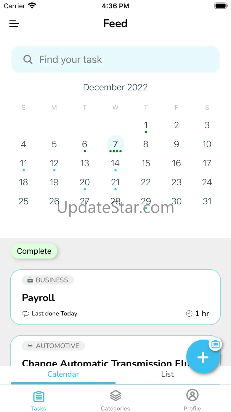 Upkeep Tasks 2.2.0