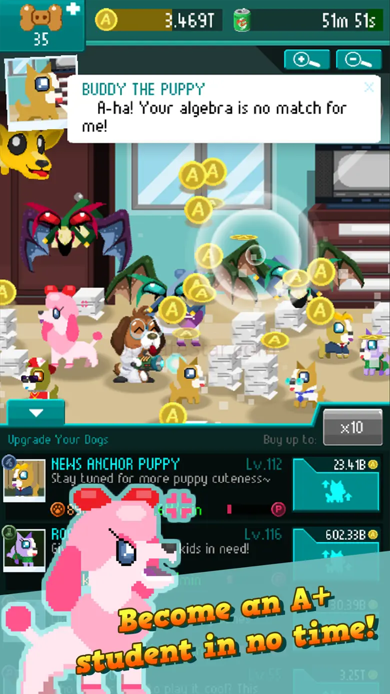 Dogs Vs Homework - Idle Game 1.0.9