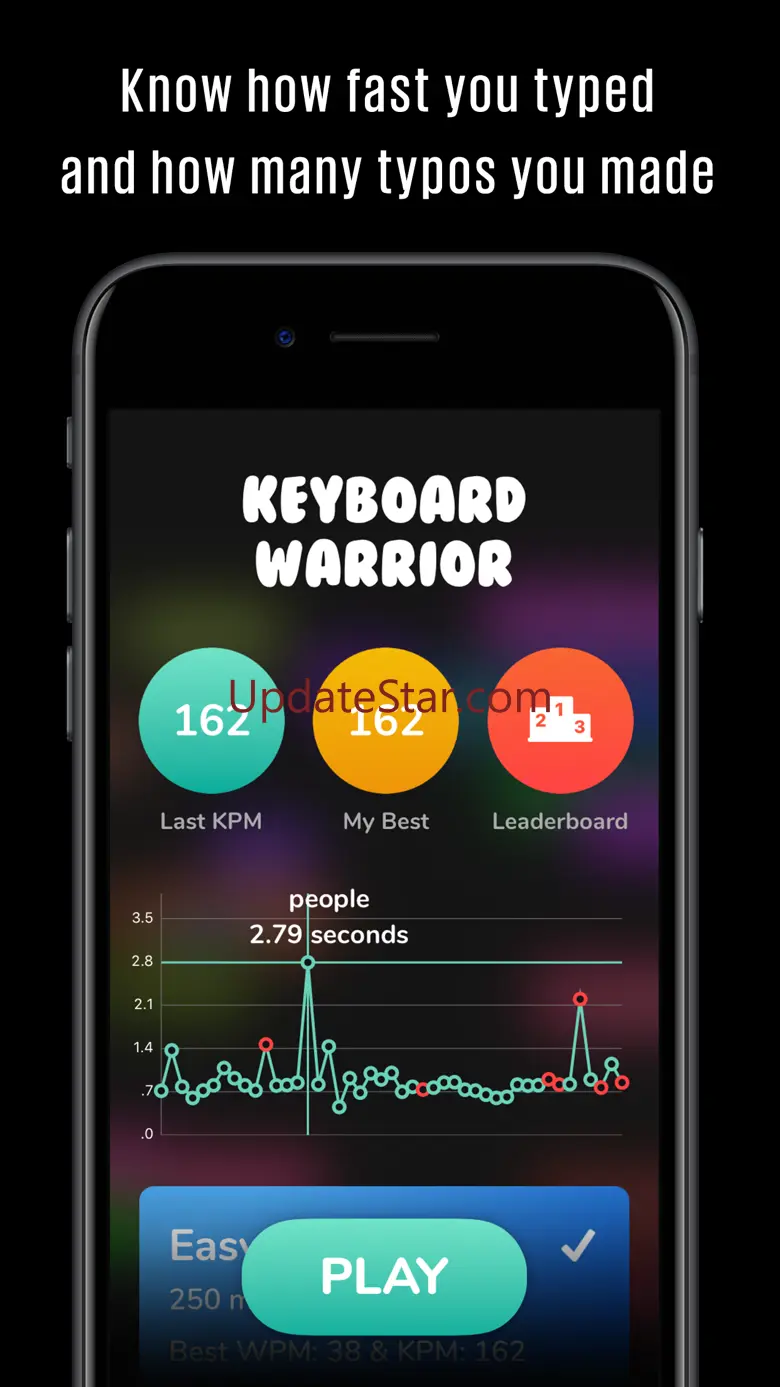 Keyboard Warrior Speed Typing 1.0
