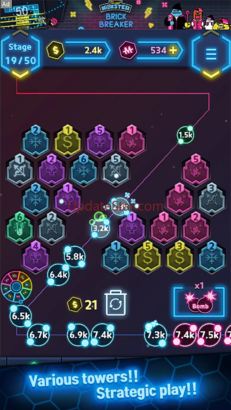 Neon Merge Defense 1.17