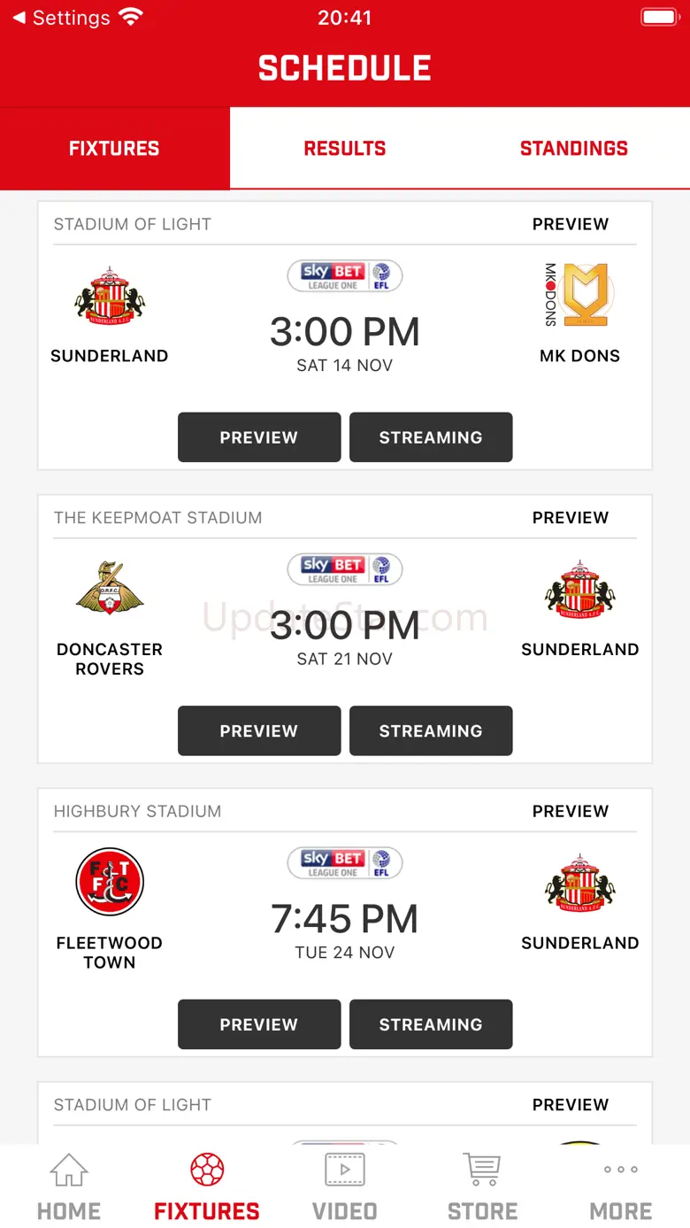 Sunderland AFC 1.0.2