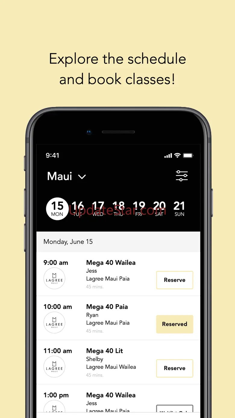 Lagree Maui 3.38.0