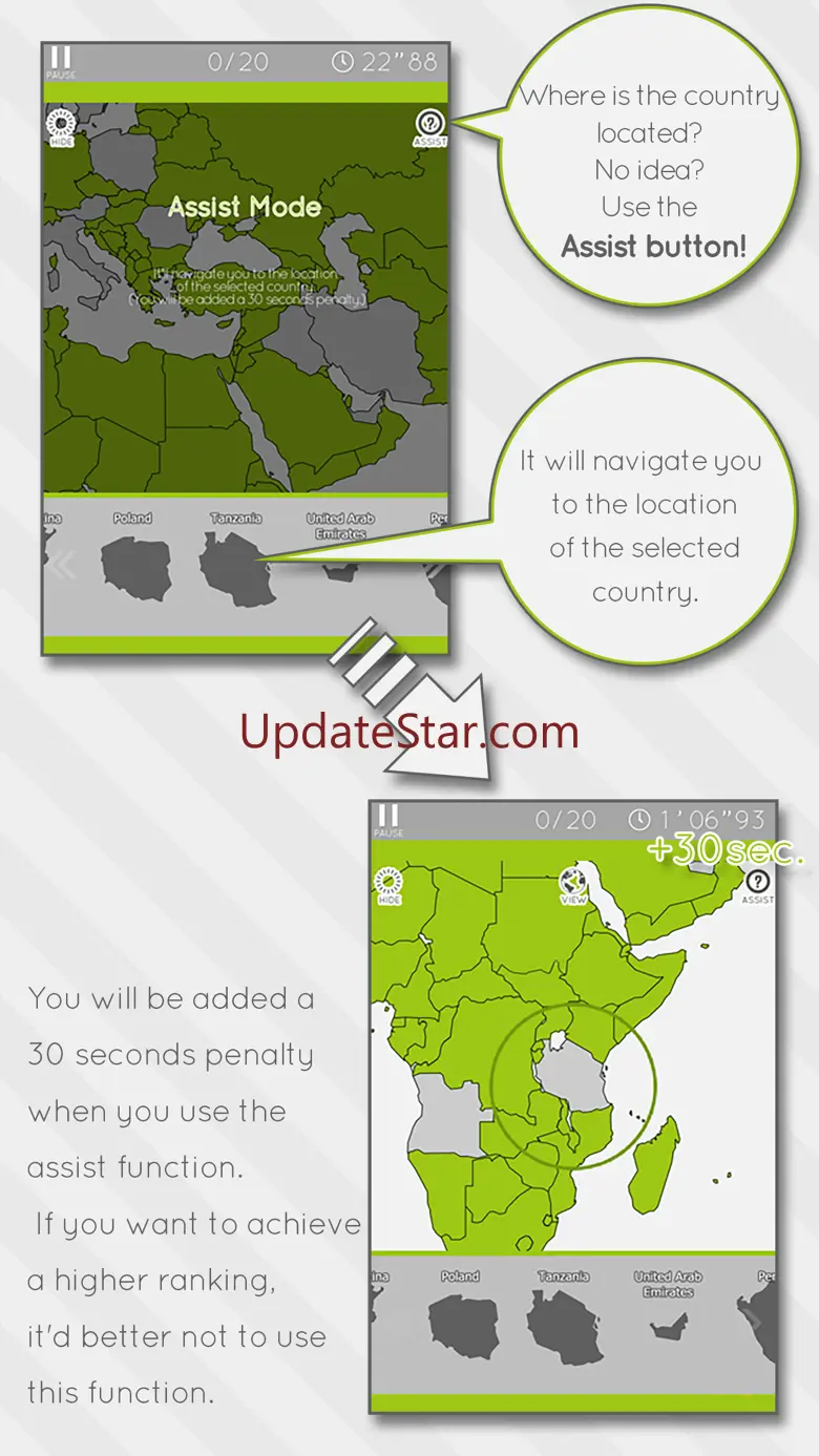 EnjoyLearning World Map Puzzle 3.7.2