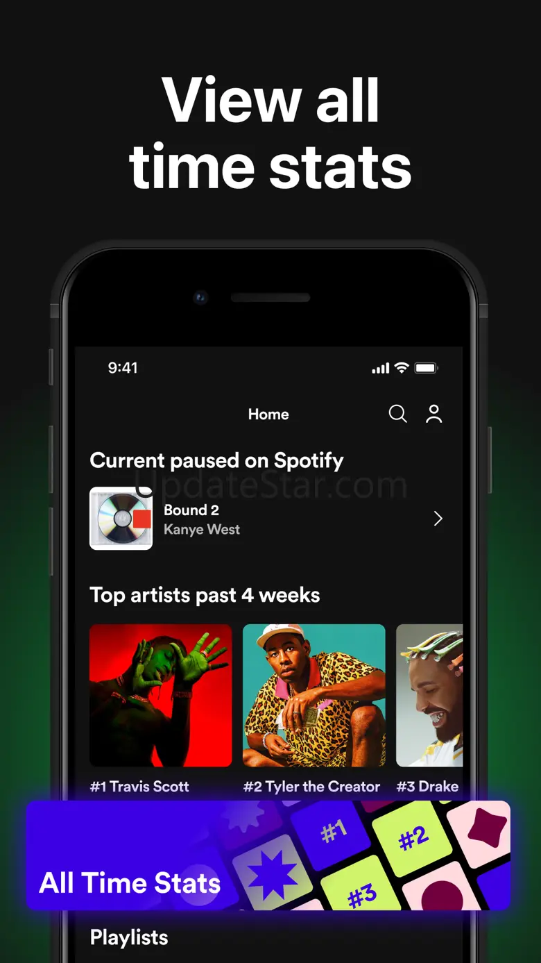 Spotistats for Spotify Stats 9.7