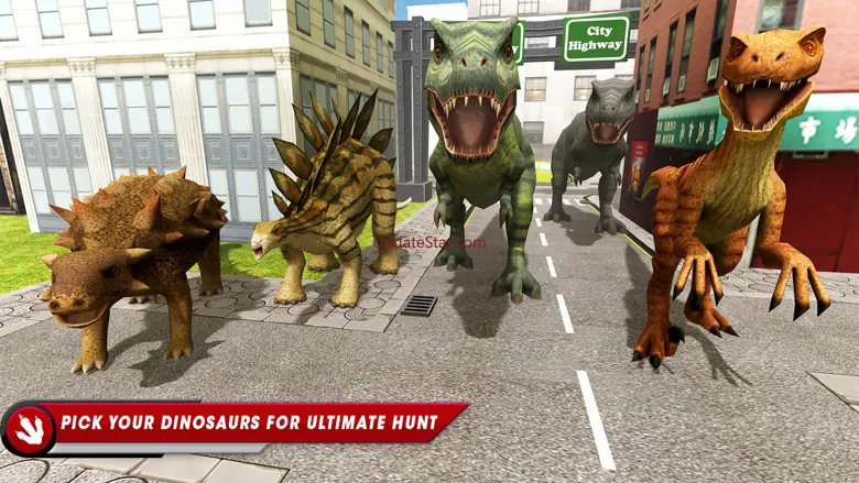 Dinosaur Simulator City Hunter 1.0