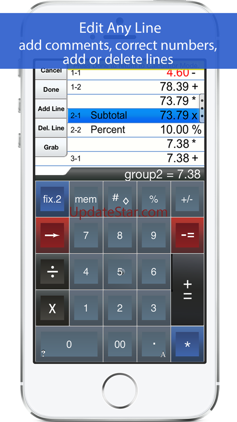 Adding Machine 10Key iPhone v2.12K