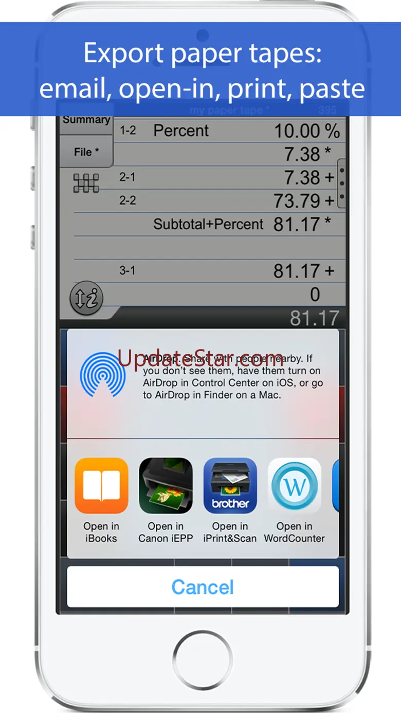 Adding Machine 10Key iPhone v2.12K