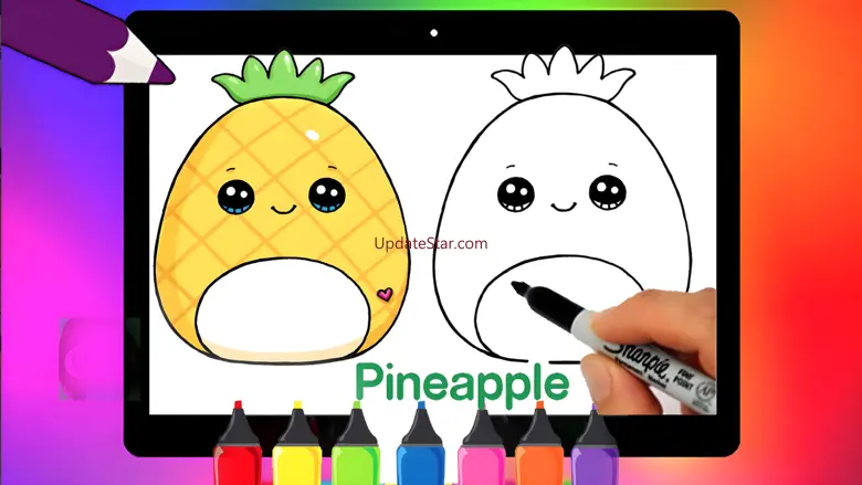 Squishies coloring Game Brick 1.3