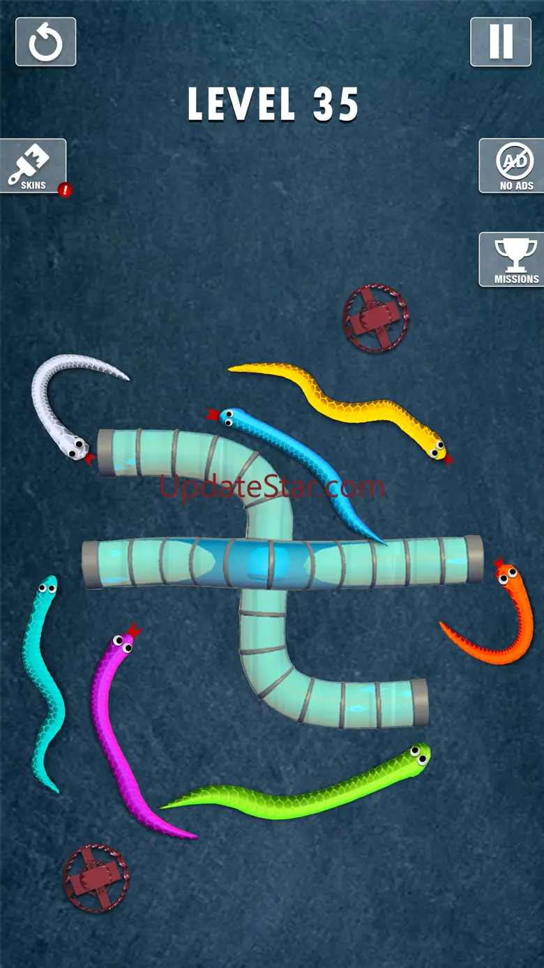Tangle Snake : Sorting Games 2.4