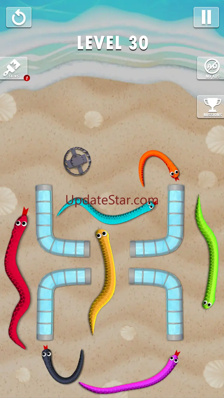 Tangle Snake : Sorting Games 2.4