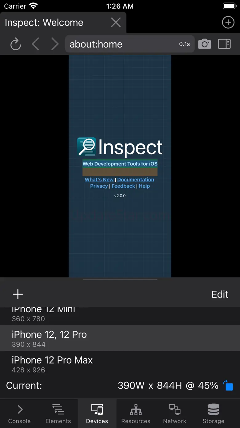 Inspect Browser 2.4.4