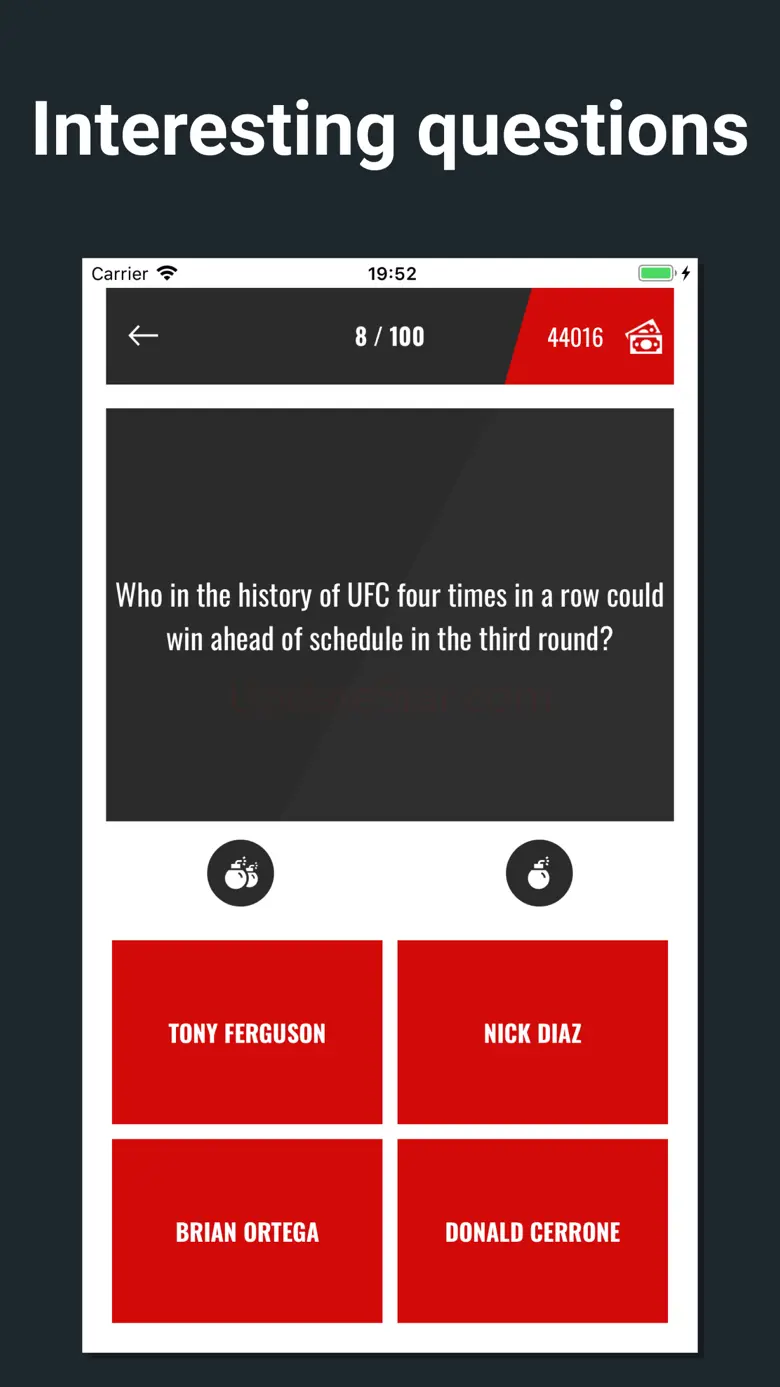 MMA Quiz, MMA fight pass game 2.8