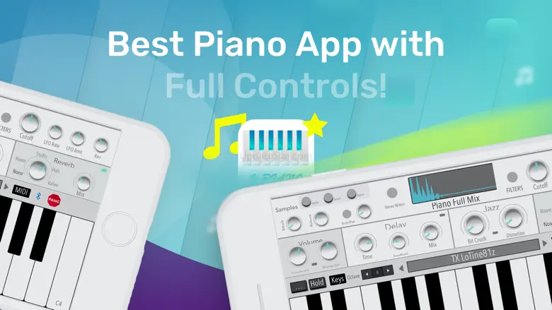 V Piano Synthesizer Audio Beat 1.8