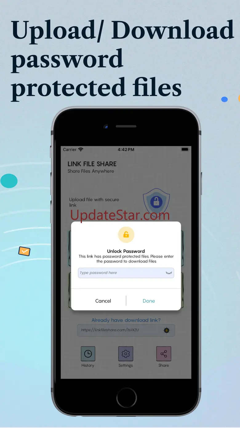 Link File Share: Send via link 2.3.7