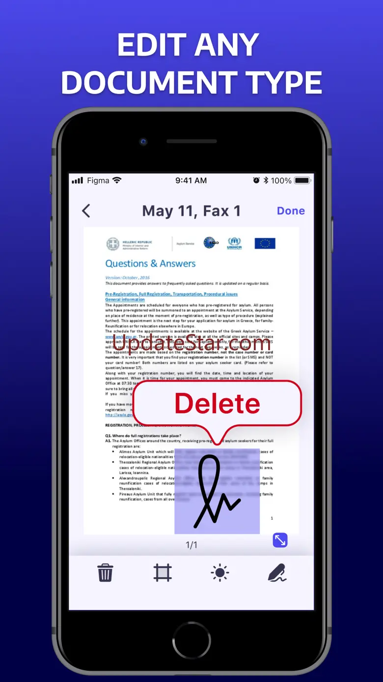 Fax from iPhone: Files Faxing 2.0
