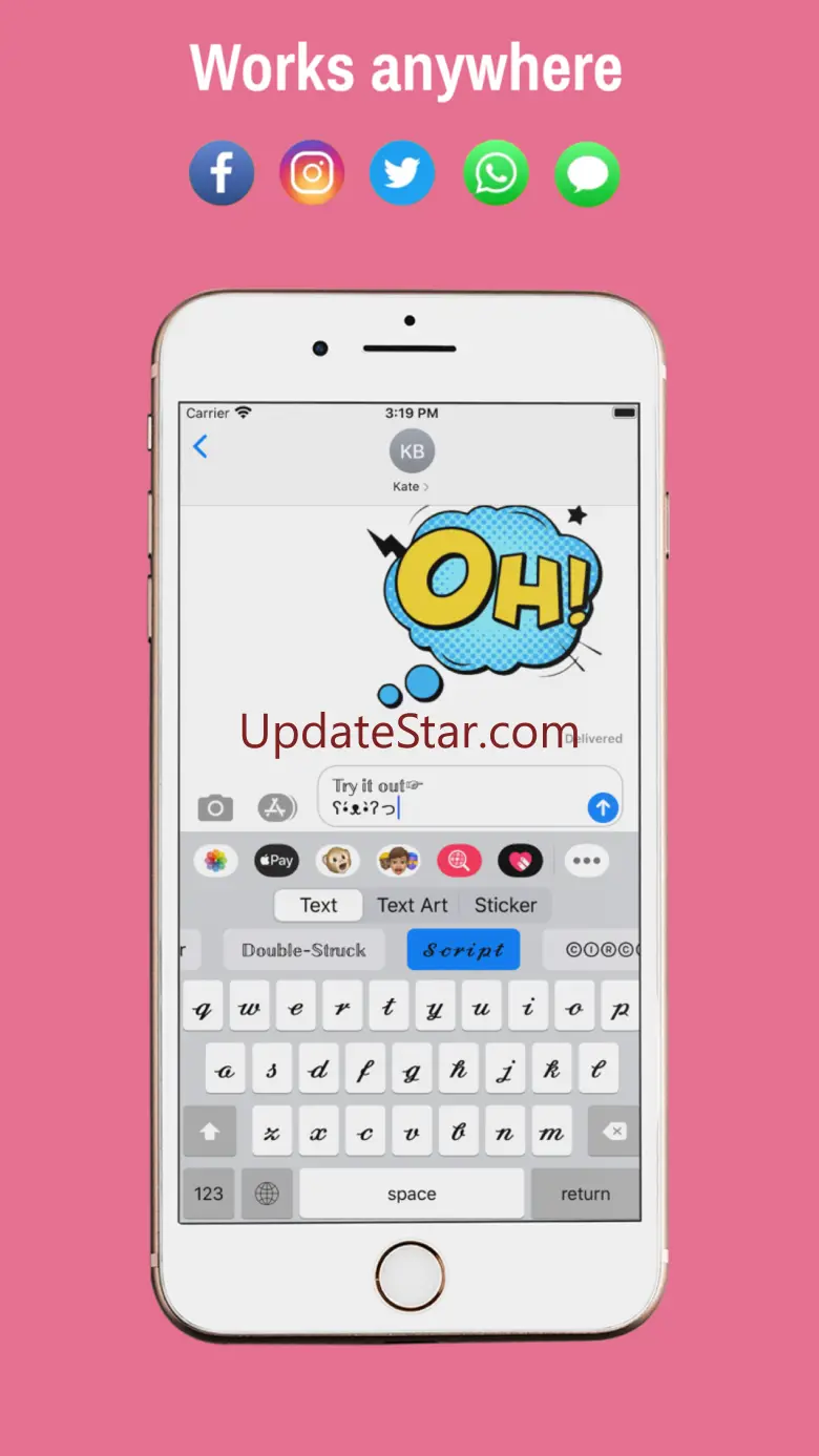 Cool Font & Sticker Keyboard 2.6